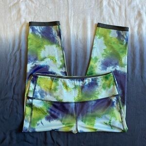 Reversible Tie-Dye Leggings - NWOT - Size Large